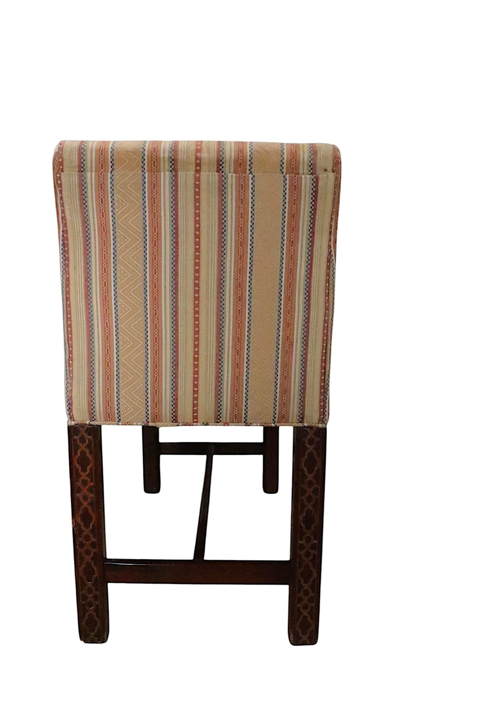 Late 20th Century Chippendale Revival Window Bench by Southwood - 5