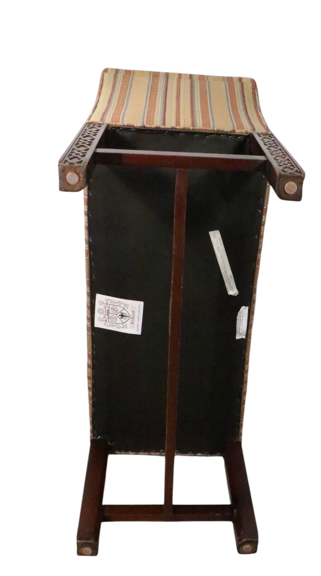 Late 20th Century Chippendale Revival Window Bench by Southwood - 8