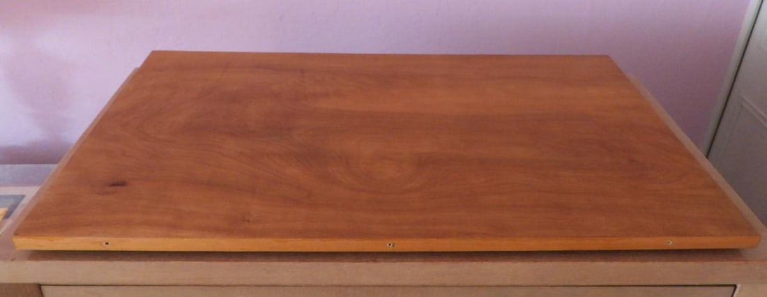 Vintage Plexiglass and Wood Base Display Case 32 Inches X 18 Inches - 6