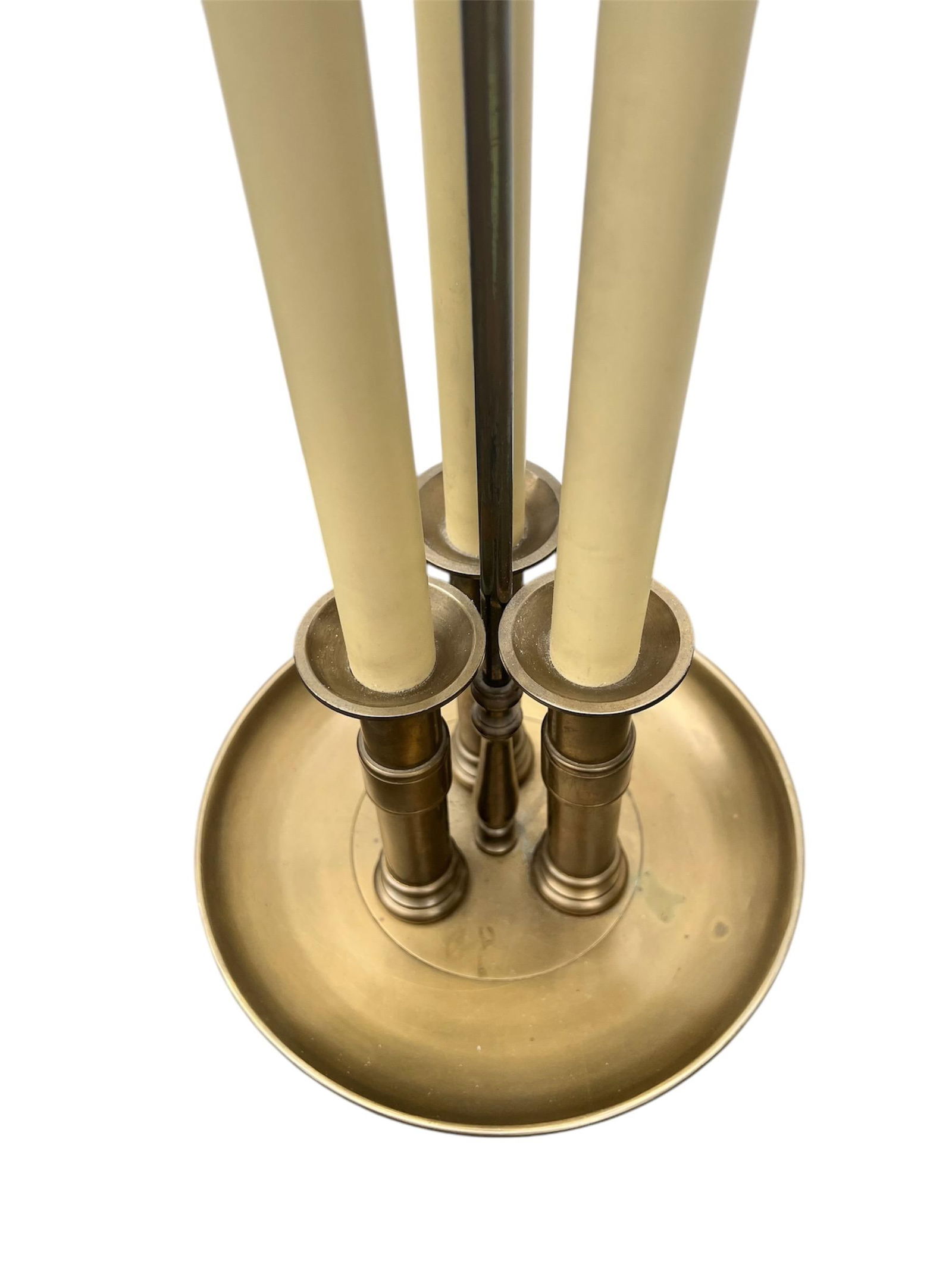 Vintage Chapman Brass Bouillotte Lamp - 4