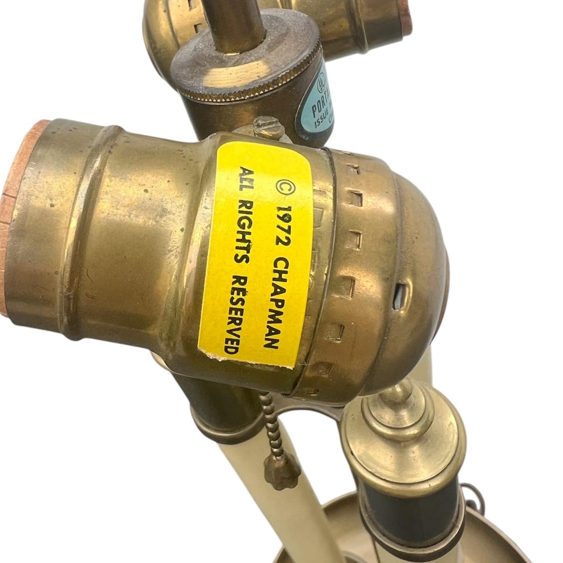 Vintage Chapman Brass Bouillotte Lamp - 8