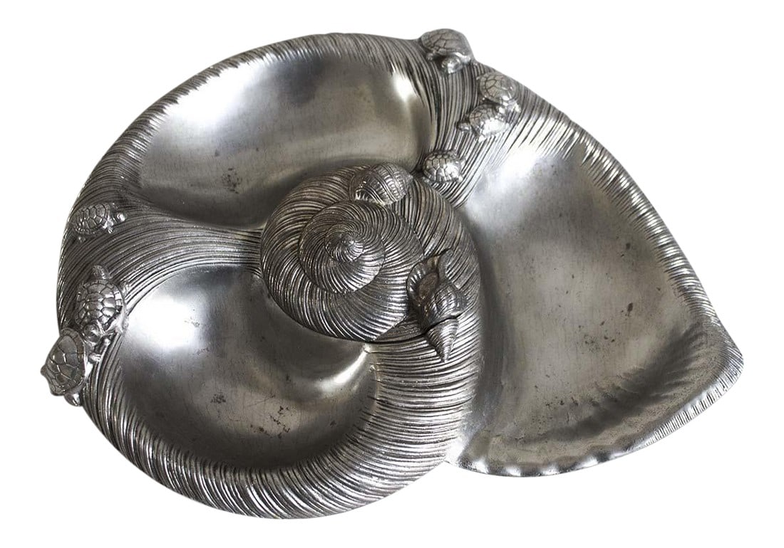 1980s Arthur Court Sea Life Collection Serving Dish (1 of 6)