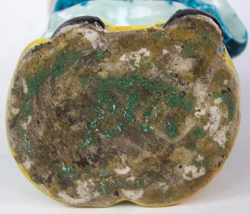 Chinese Porcelain Figurine Holding Scroll Statue - 6