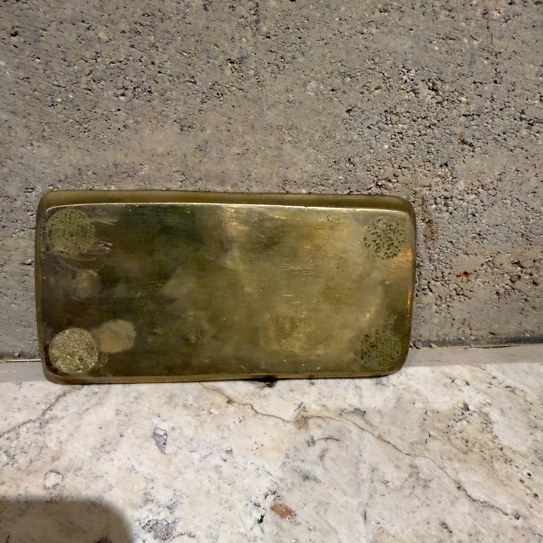 Vintage Bronze Italian Tray Um - 5