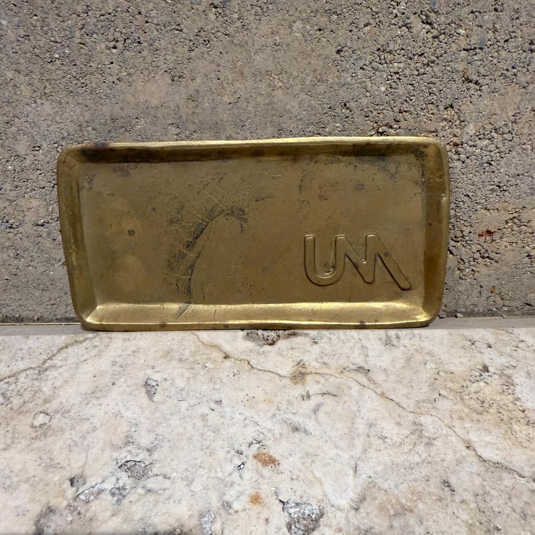 Vintage Bronze Italian Tray Um - 6