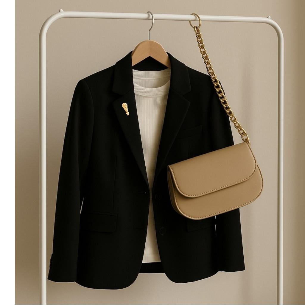 1930s 14k Yellow Gold Victorian Decorative Small Pin - 2