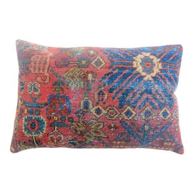 Large Persian Mahal Rug Pillow