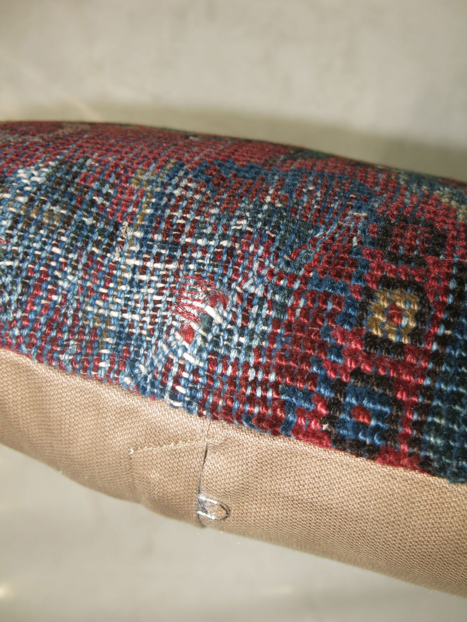 Large Persian Mahal Rug Pillow - 2