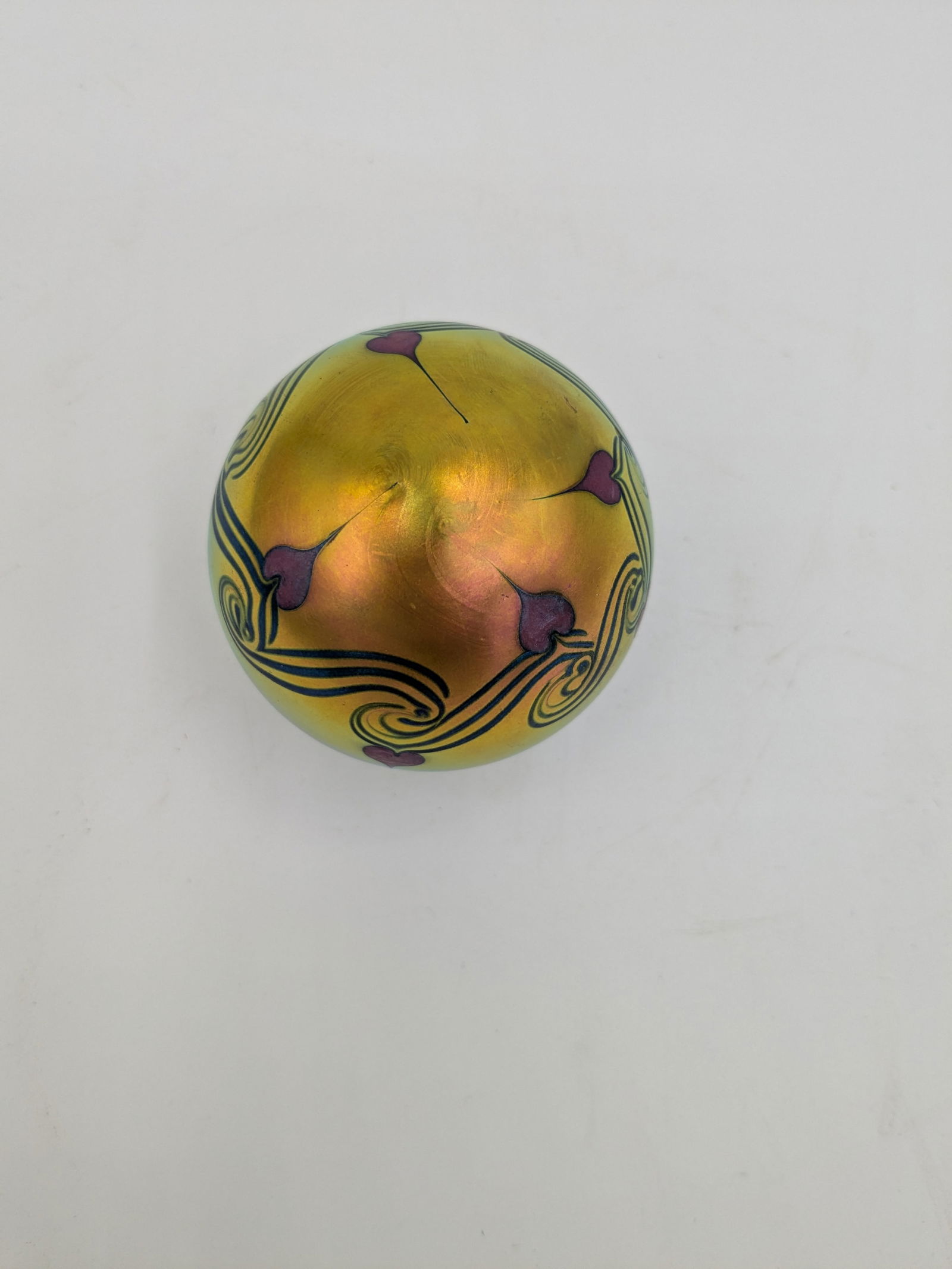 Mid 20th Century Robert Eickholt Signed Art Glass Paperweight - 3