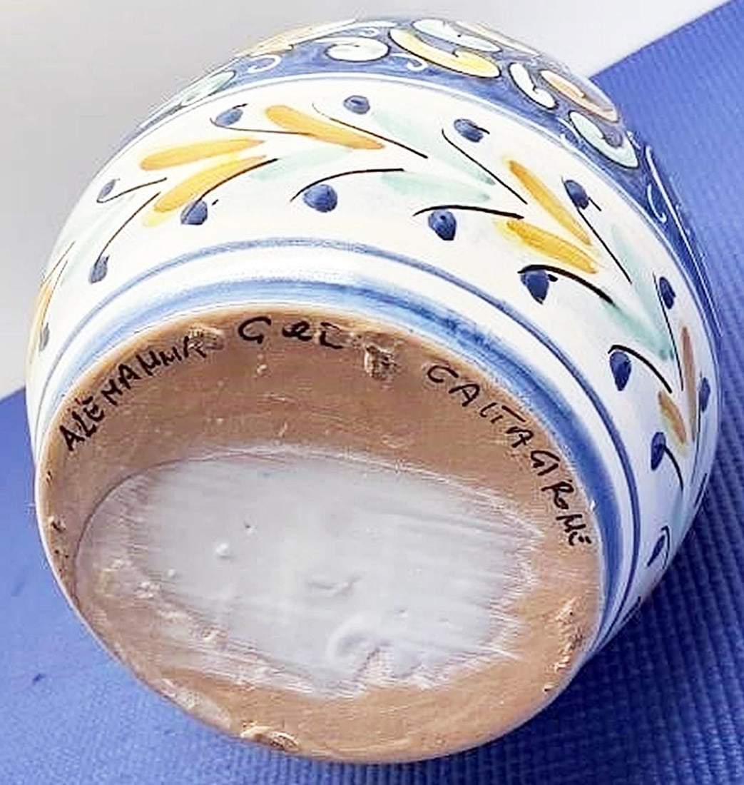 1960s Terracotta Sicilian Vase by Alemanna - 5