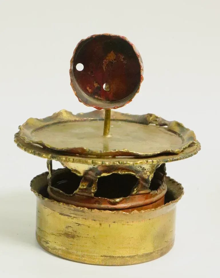 Brutalist Torch Cut Lighthouse Nightlight After Jere, Seandel - 10