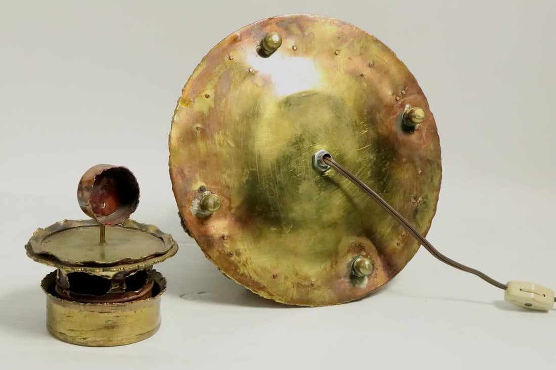 Brutalist Torch Cut Lighthouse Nightlight After Jere, Seandel - 9