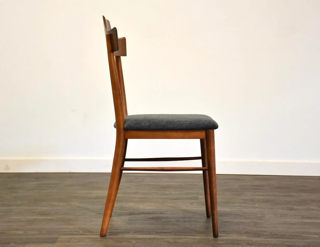 Solid Maple Mid-Century Modern Desk Chair - 2