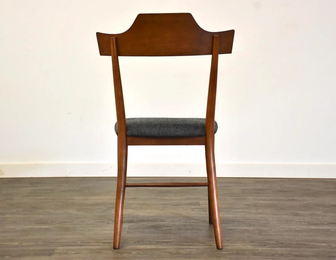 Solid Maple Mid-Century Modern Desk Chair - 4