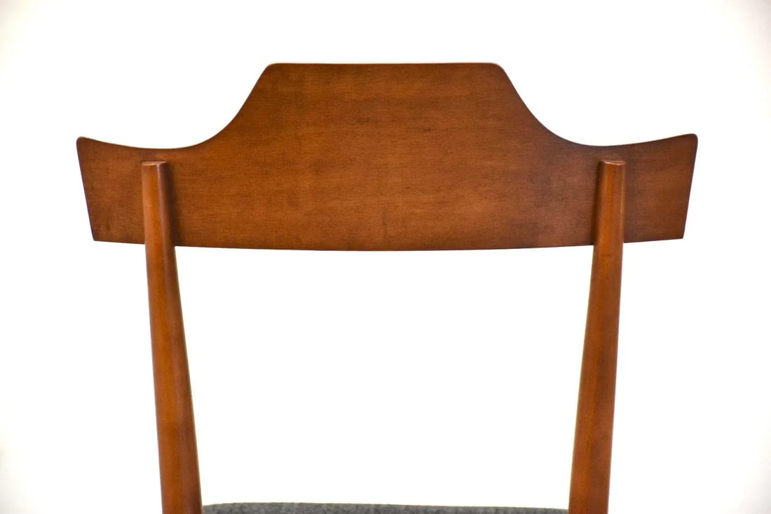 Solid Maple Mid-Century Modern Desk Chair - 5