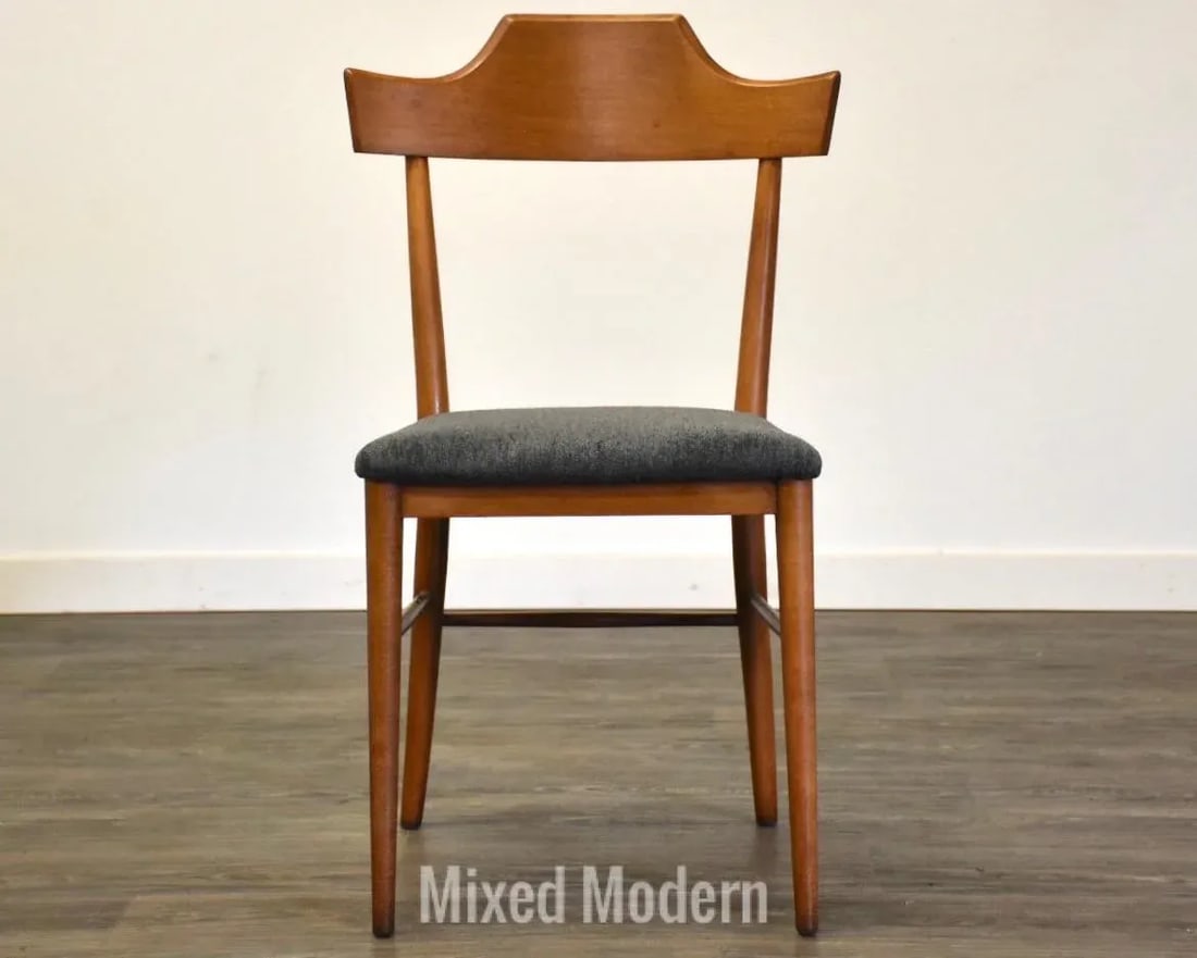 Solid Maple Mid-Century Modern Desk Chair - 9