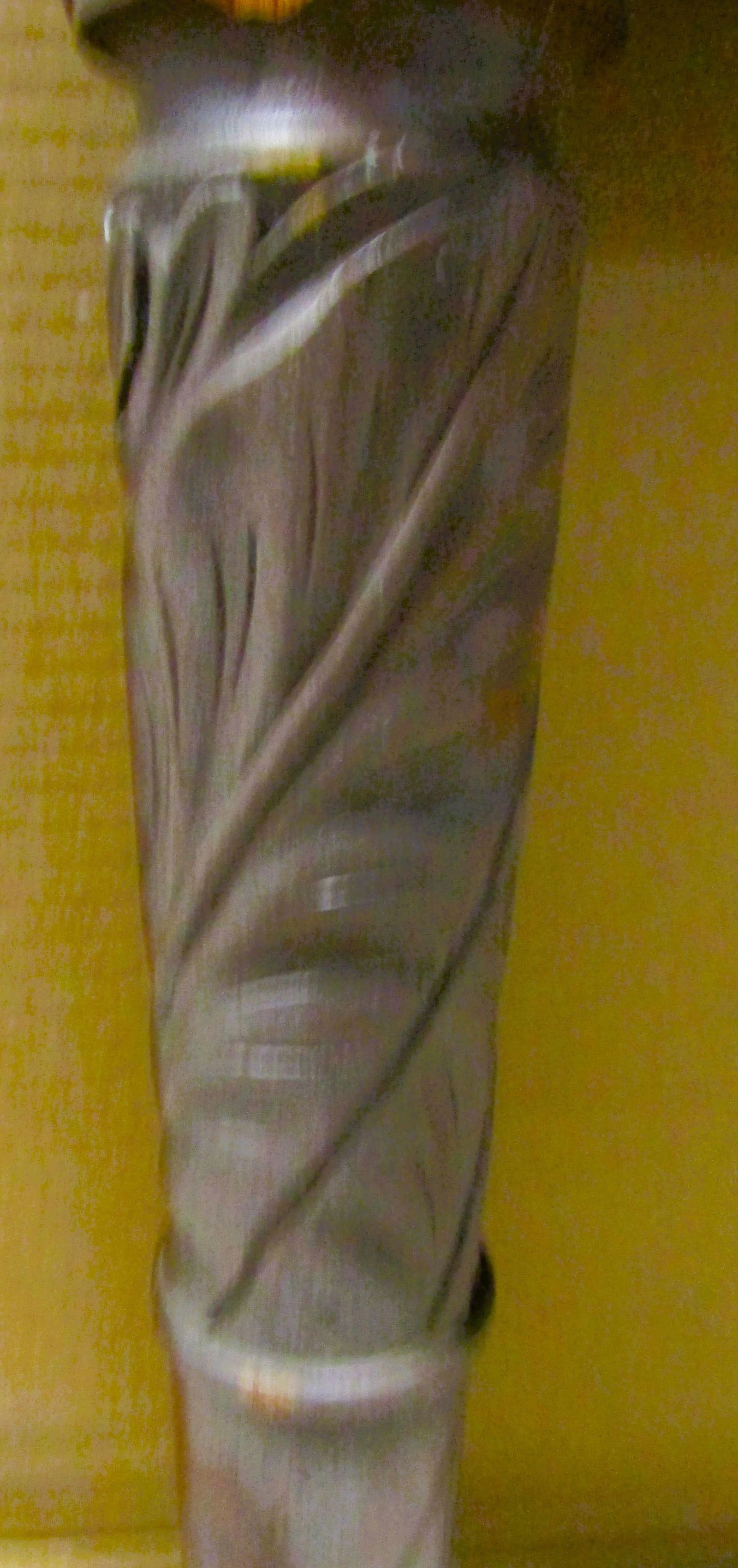 Antique Mahogany Carved Pineapple and Acanthus Leaf Wood Salvage Headboard - 5