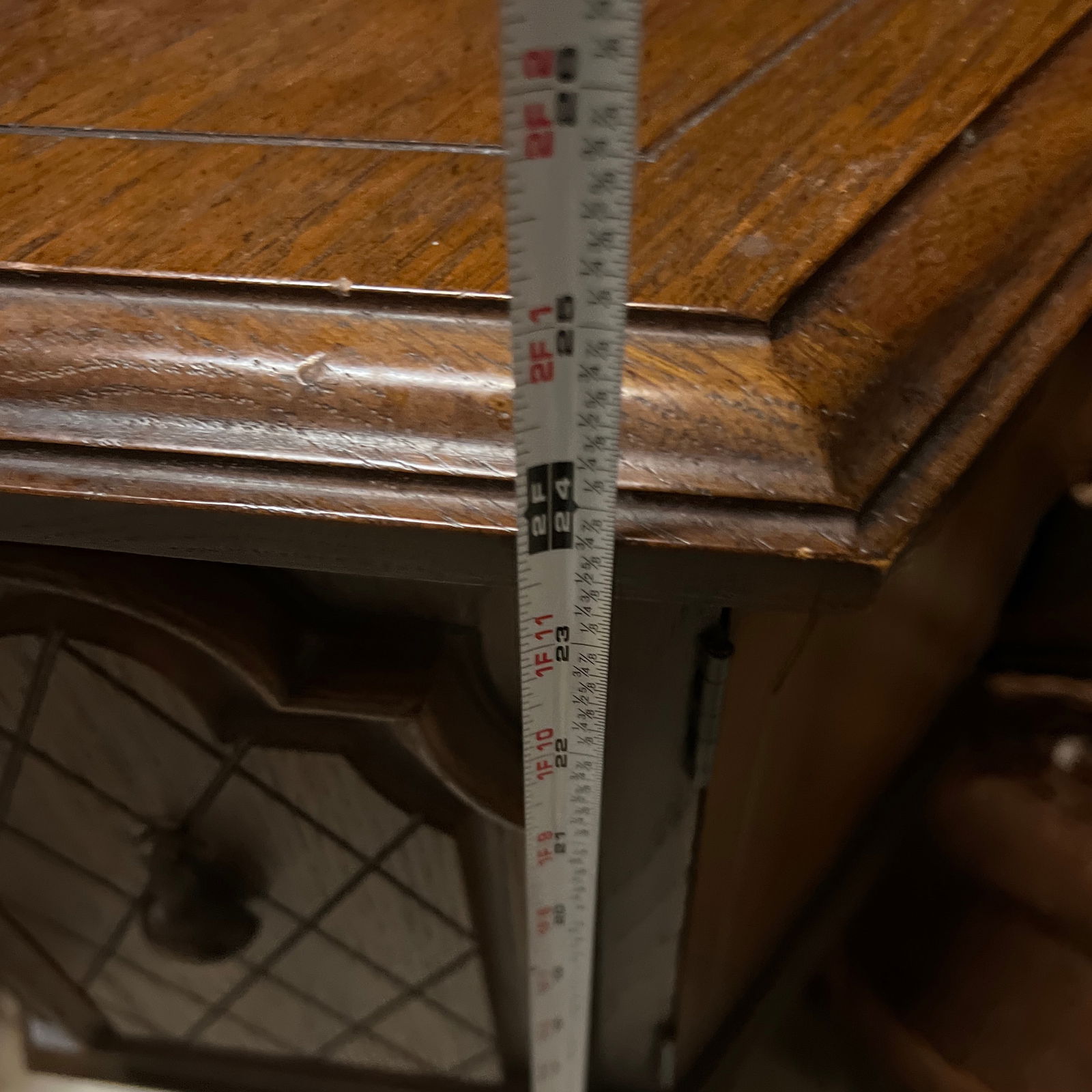 1970s Retro Shape Wooden Side Table - 5