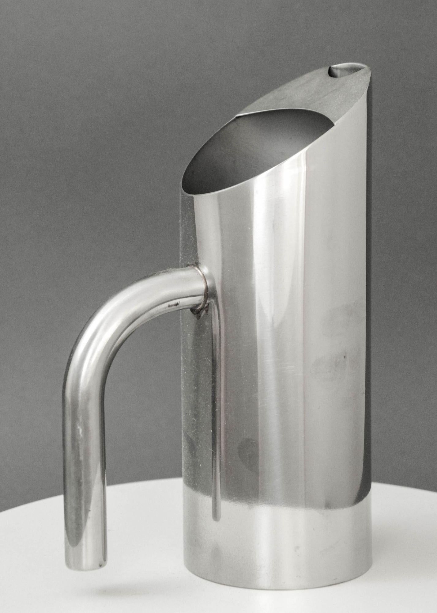 Danish Modern Stainless Steel Pitcher Ware Jug 1990 - 3