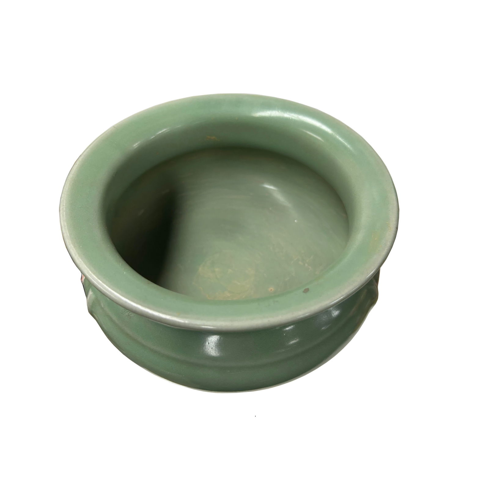 Ru Ware Celadon Green Glaze Tri-Legs Ceramic Incense Holder Display - 6