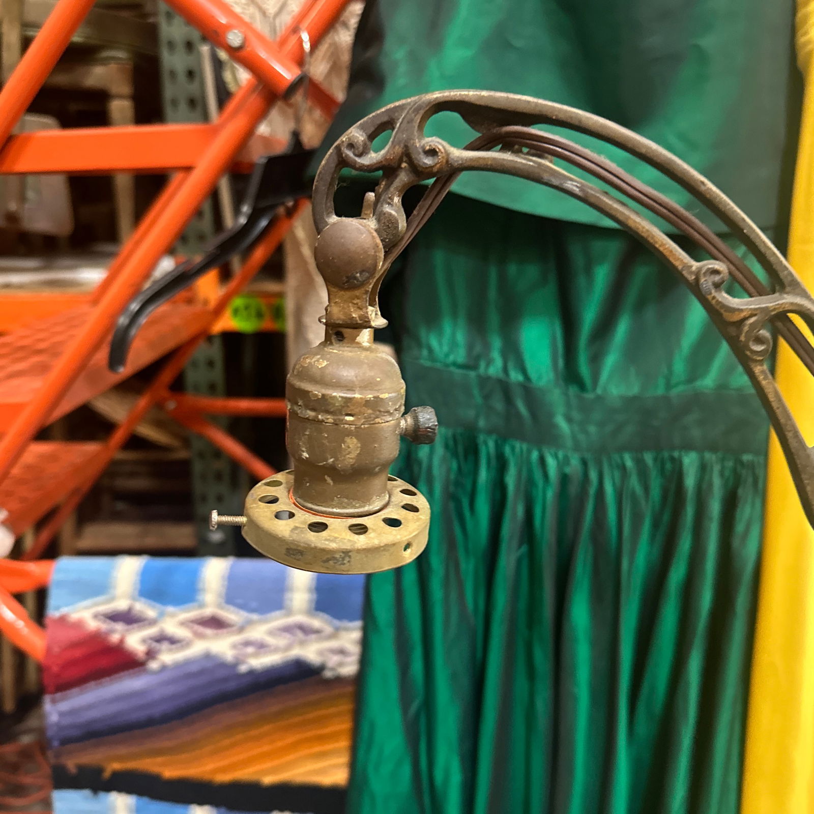 1970s Brass Floor Lamp - 2