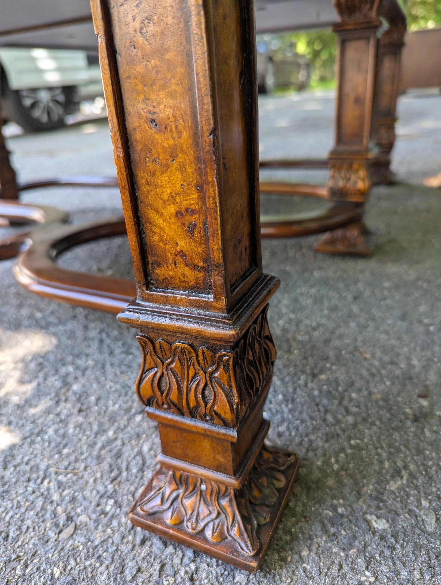 Theodore Alexander Armoury Collection Etched Brass Cocktail Table - 6