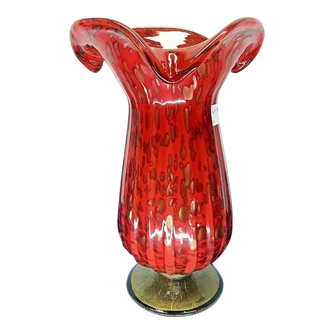 1970s Murano Style Tulip Vase (1 of 10)