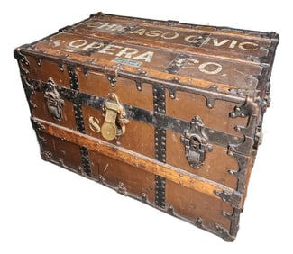 C a Taylor Trunk Chicago Civic Opera