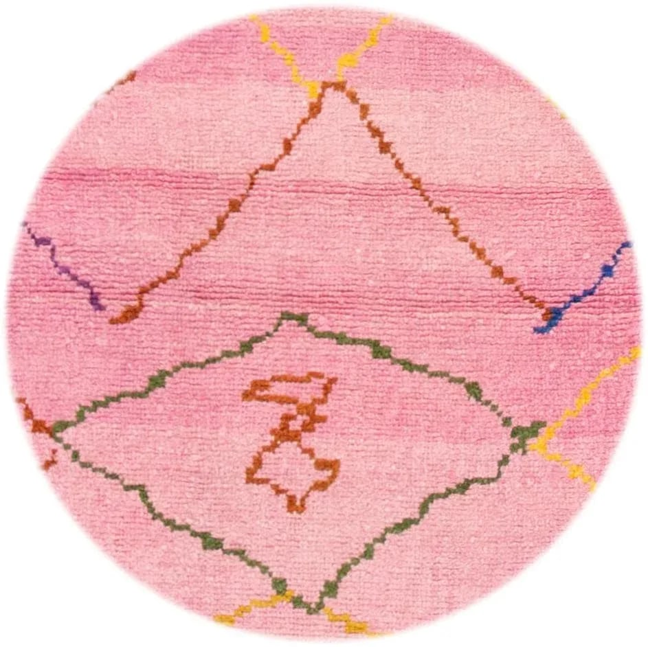 21st Century Modern Moroccan Style Wool Runner - 2