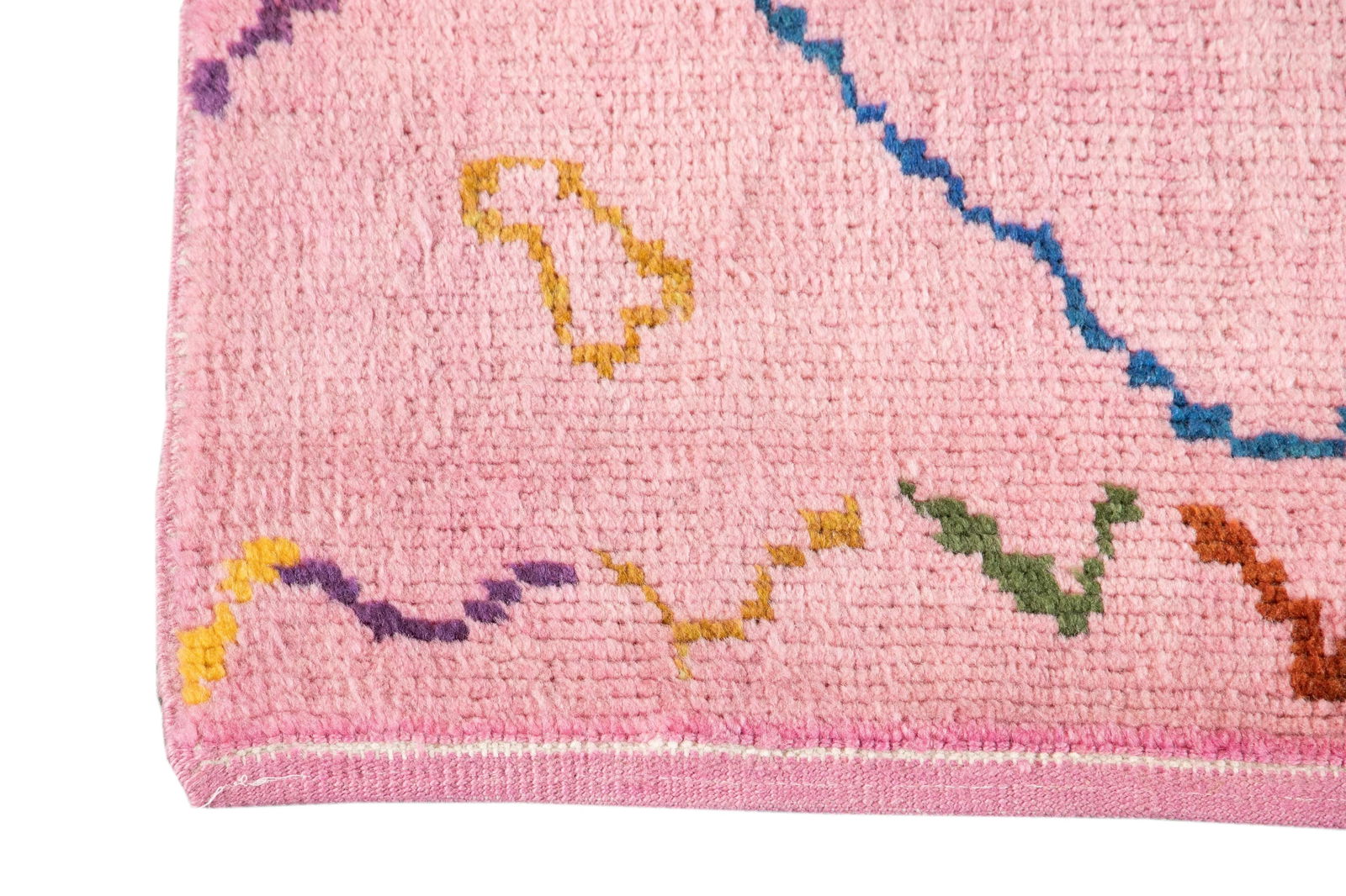 21st Century Modern Moroccan Style Wool Runner - 5