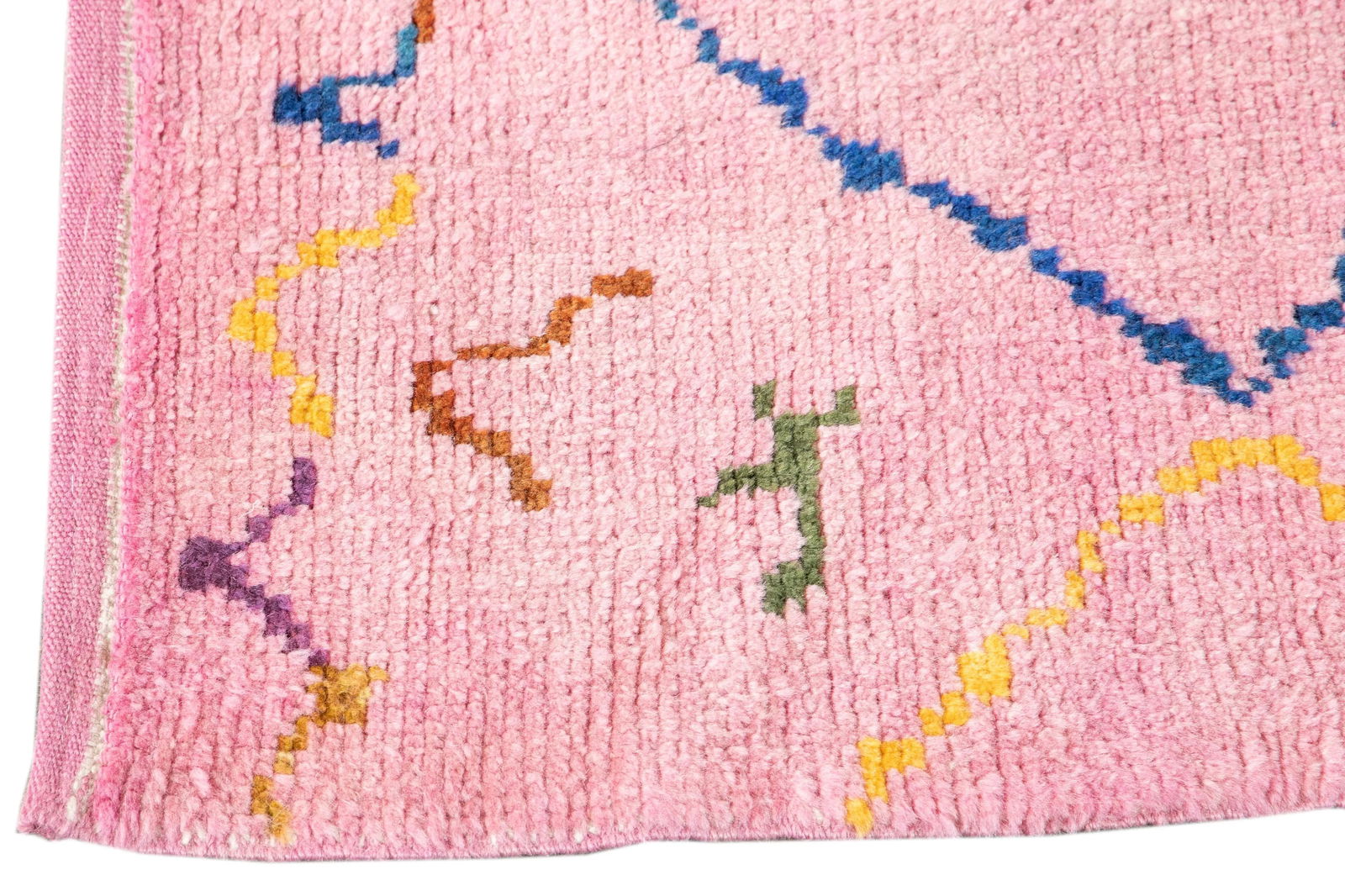 21st Century Modern Moroccan Style Wool Runner - 6