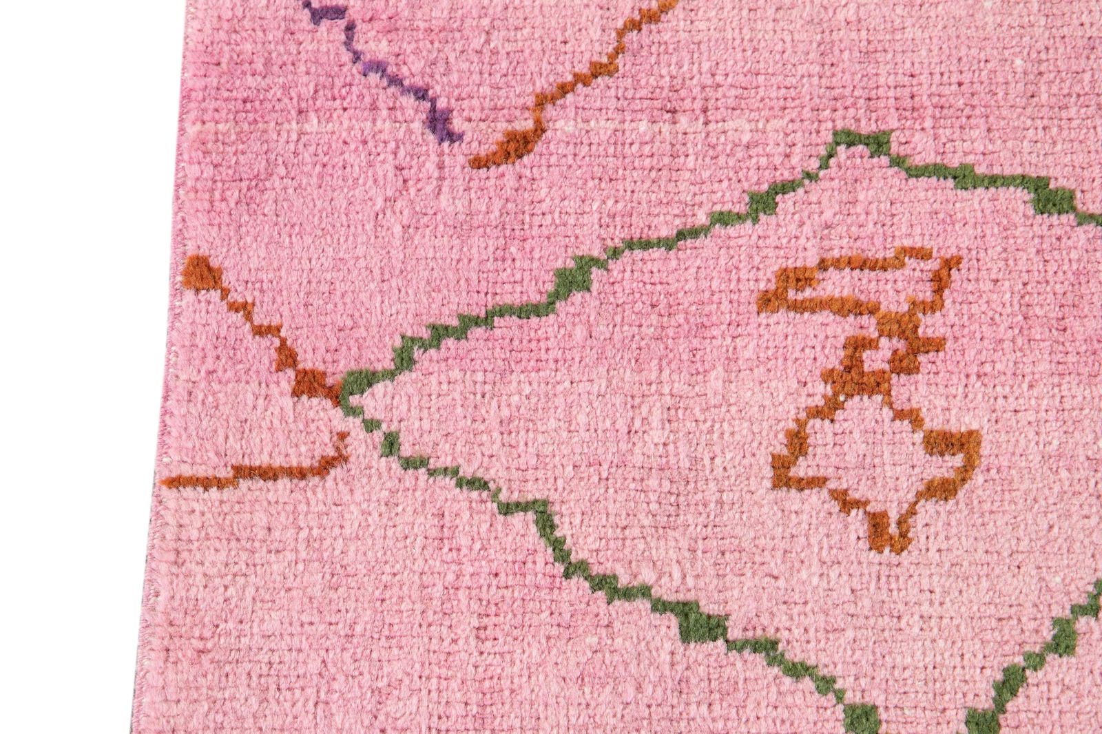 21st Century Modern Moroccan Style Wool Runner - 7