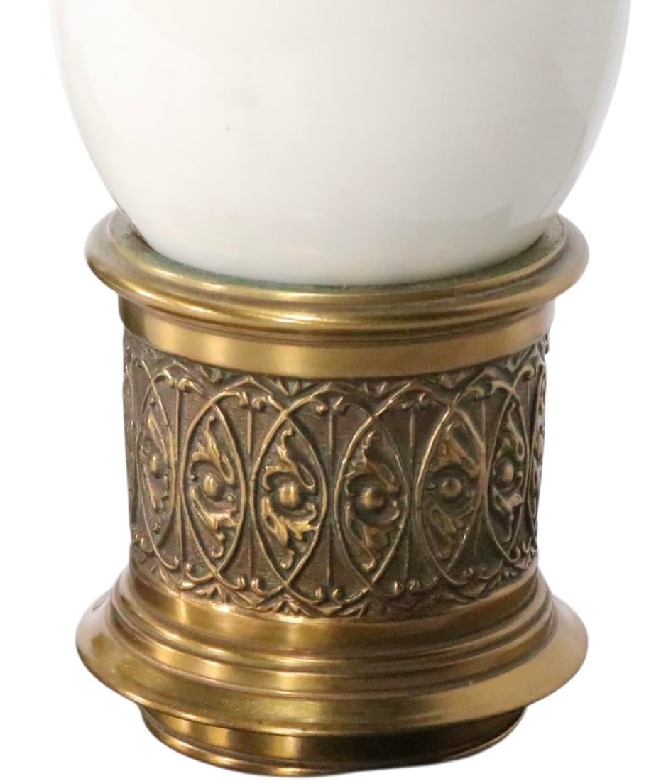 Pair of Stiffel Lenox China Table Lamps C 1970/80's - 7