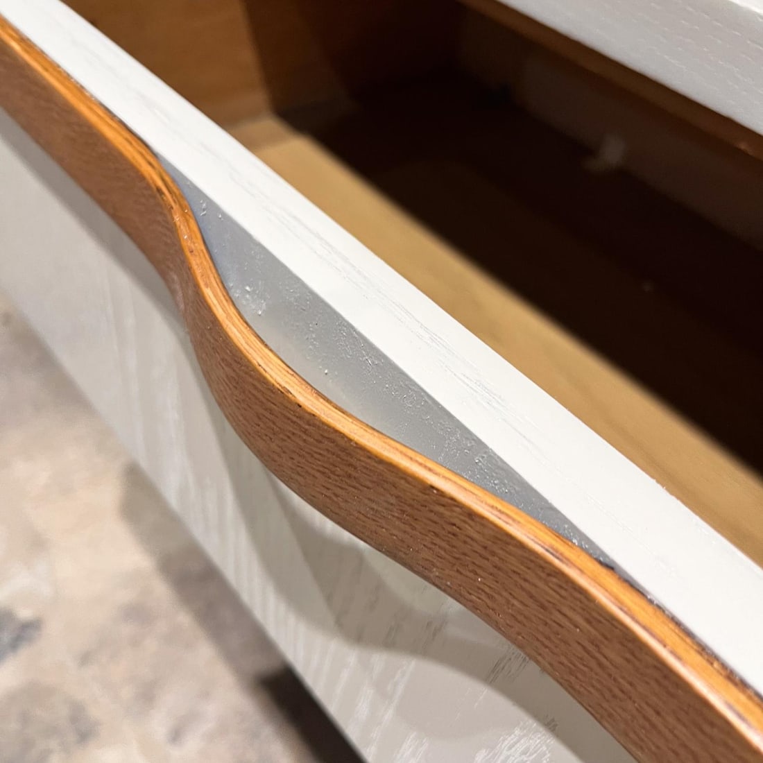 Mid Century Lane Altavista Sculptural Bent Oak Double Dresser 1960s - 10