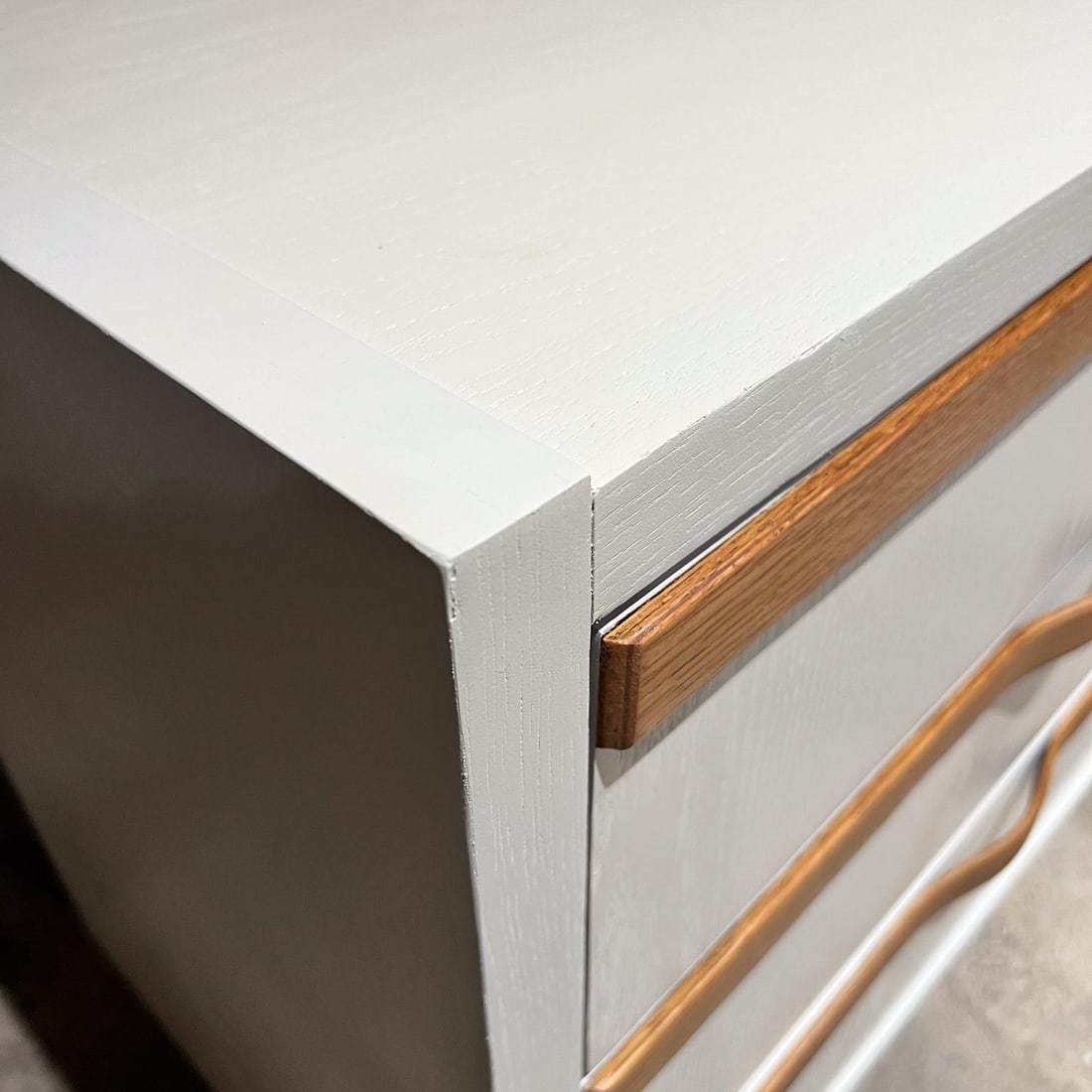 Mid Century Lane Altavista Sculptural Bent Oak Double Dresser 1960s - 6