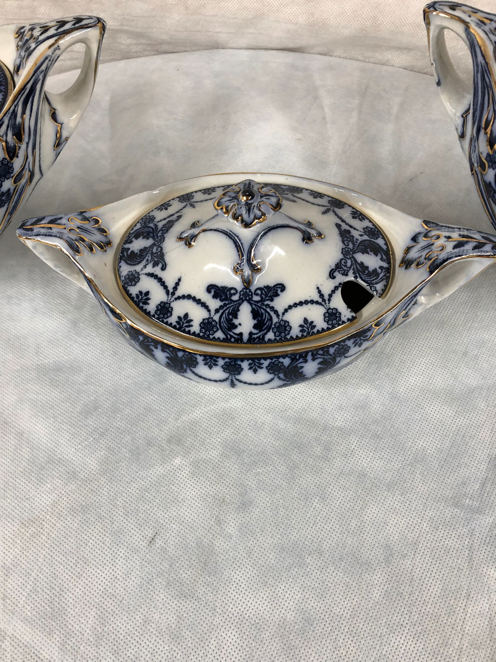 Late 19th Century T.Till and Sons Venus Pattern Vegetable Bowls and Sauce Tureen - 2