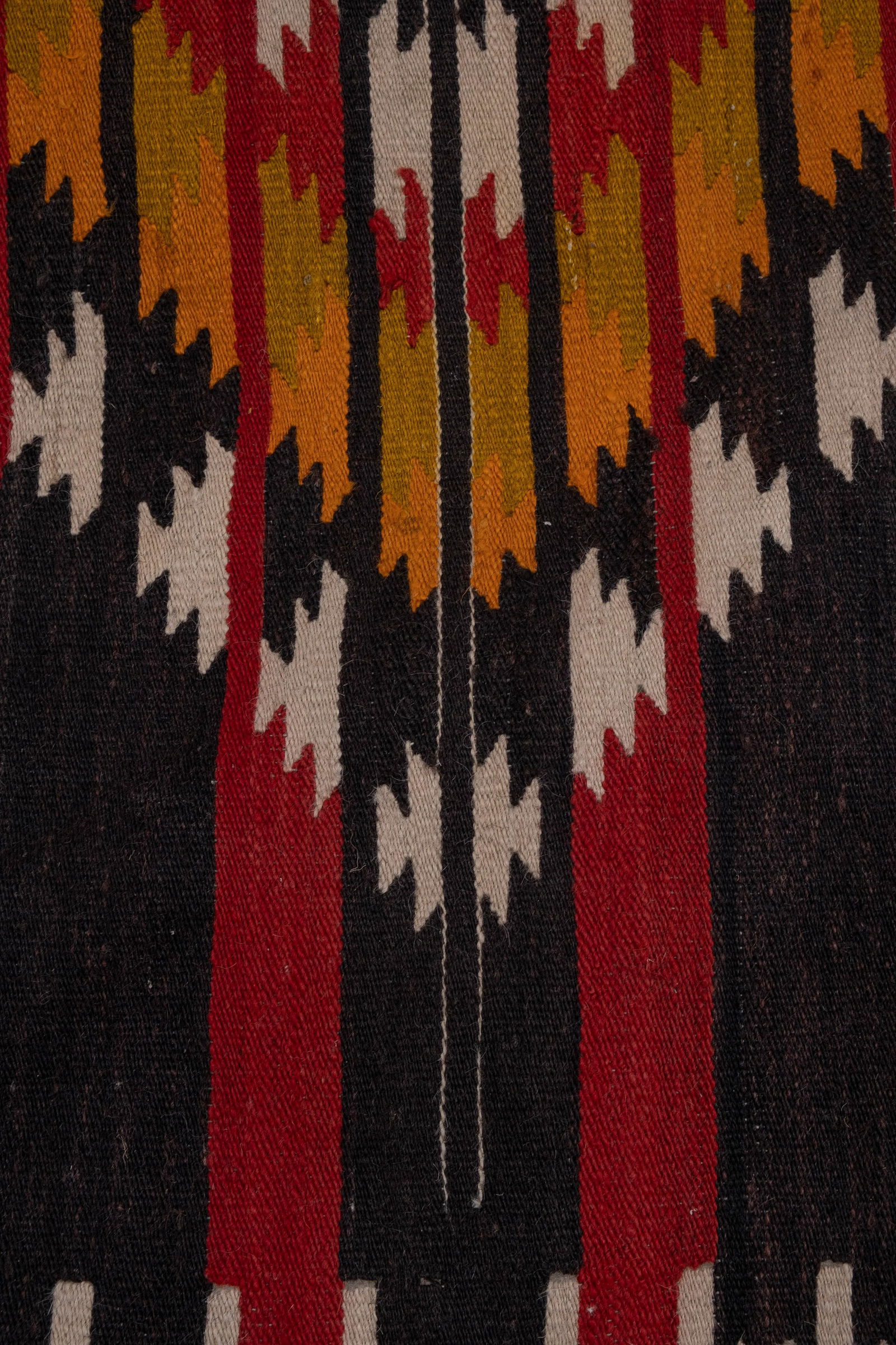Extra Long Turkish Kilim Runner 1'12" X 14'8" - 7