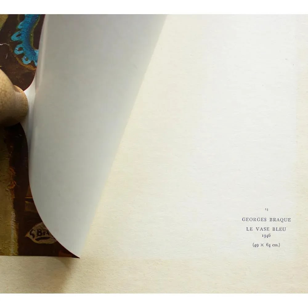 1940s After Georges Braque "The Blue Vase", First Edition Period Swiss Offset Lithograph - 4