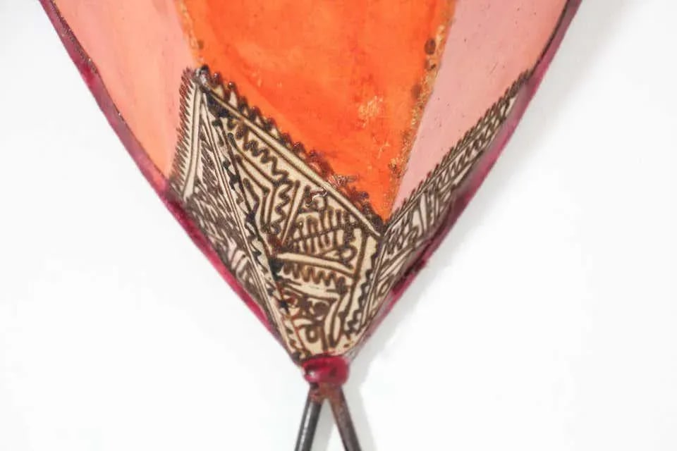 Parchment Moroccan African Tribal Art Decor - 5