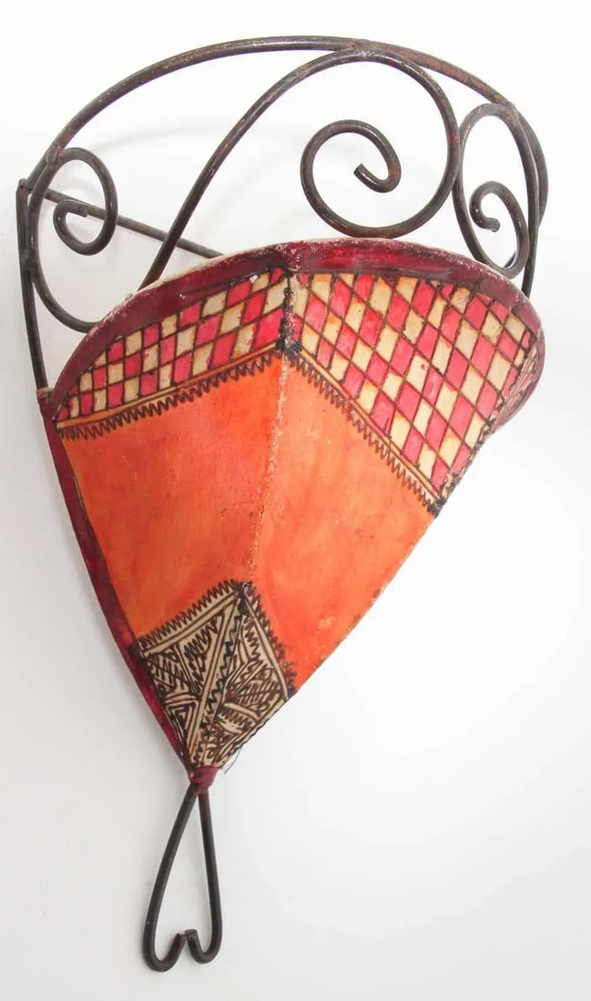 Parchment Moroccan African Tribal Art Decor - 8