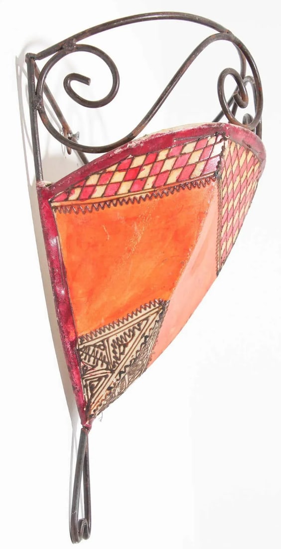 Parchment Moroccan African Tribal Art Decor - 9