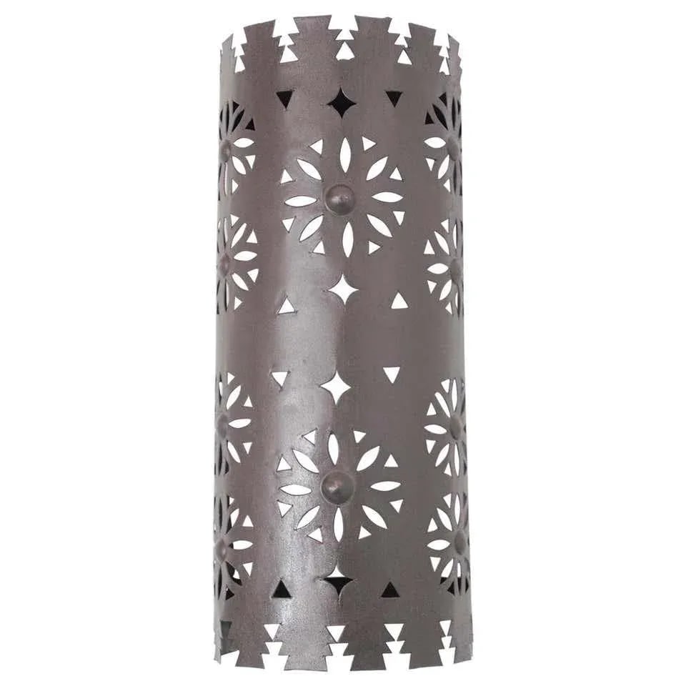 Large Moroccan Metal Wall Sconce Shade - 11
