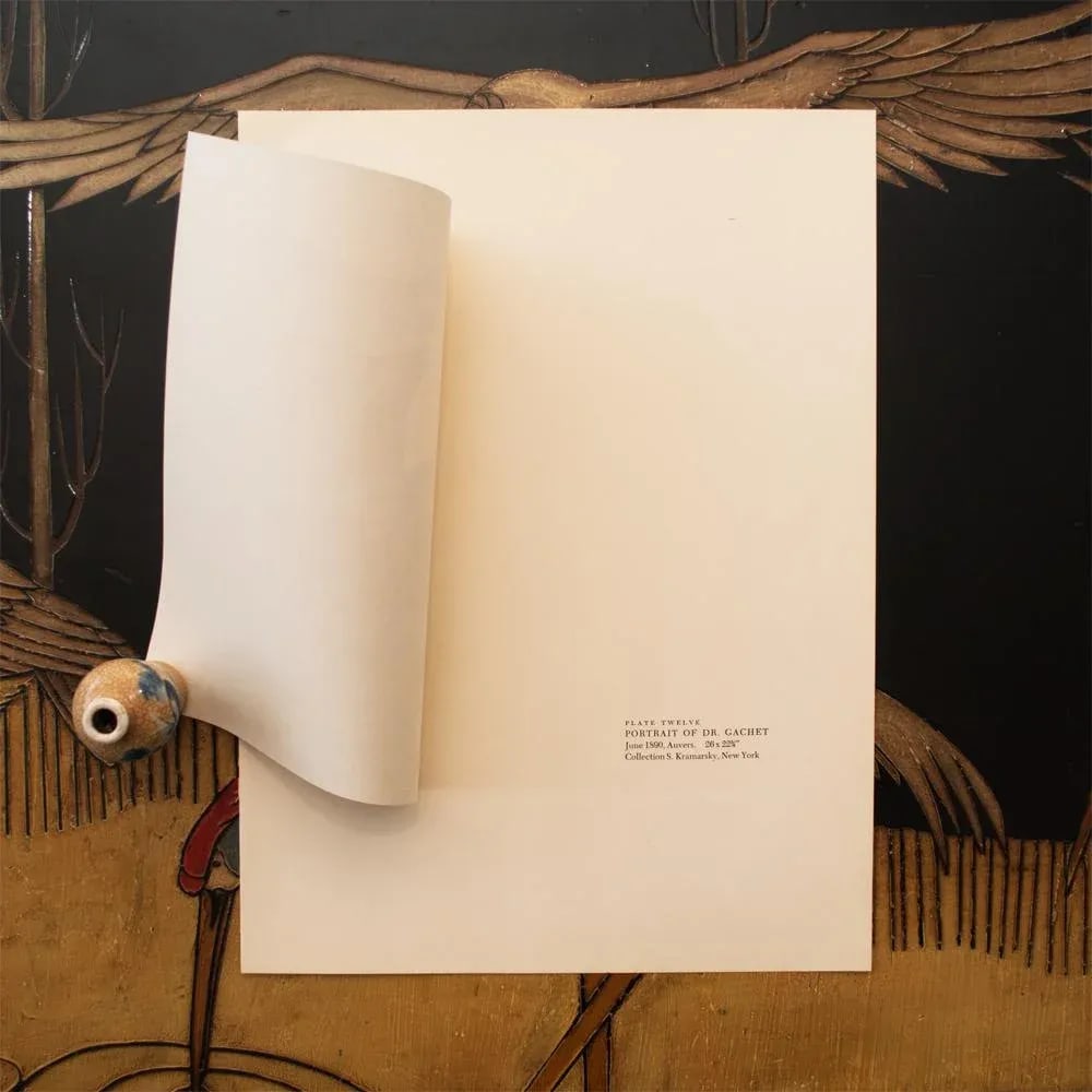 1954 After Van Gogh "Portrait of Dr. Gachet", First Edition Print - 5