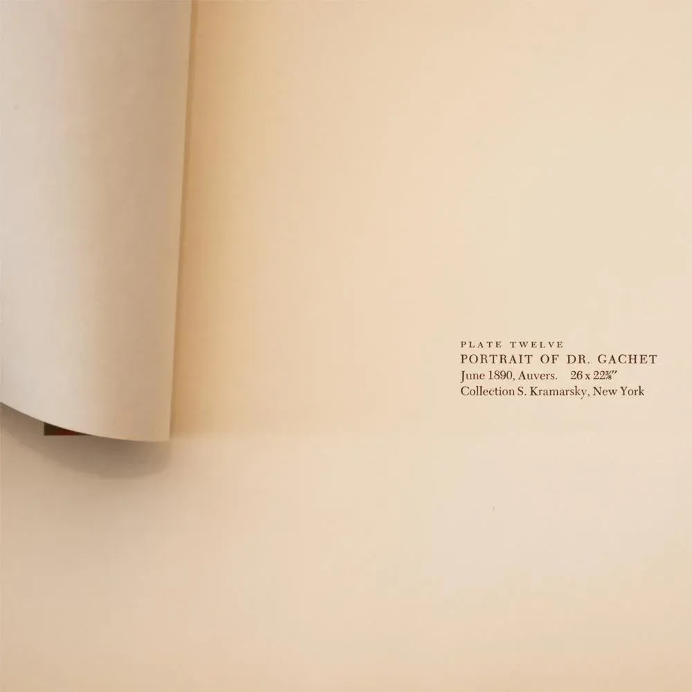 1954 After Van Gogh "Portrait of Dr. Gachet", First Edition Print - 6