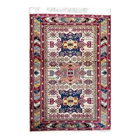Vintage Persian Ardebil Rug