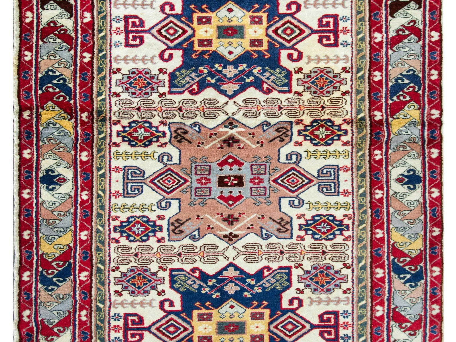 Vintage Persian Ardebil Rug - 7