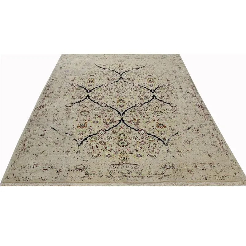 Persian Shiraz Area Rug 6'6"x9'4" - 3