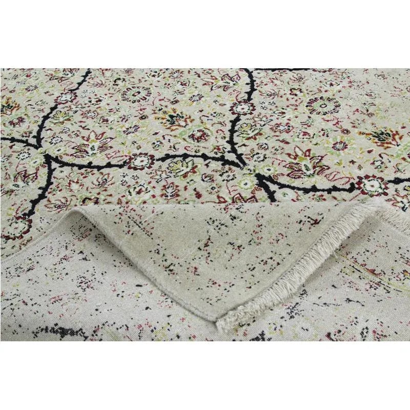 Persian Shiraz Area Rug 6'6"x9'4" - 5