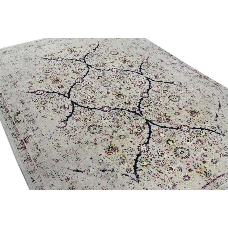 Persian Shiraz Area Rug 6'6"x9'4" - 7