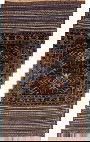 Handwoven Ghochan Tribal Area Rug
